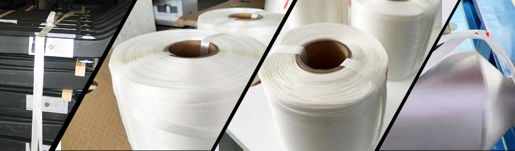 We are produce hot melt strap, corded hotmelt strapping, baler strapping, bonded textile strapping, bale press strapping manufacturer